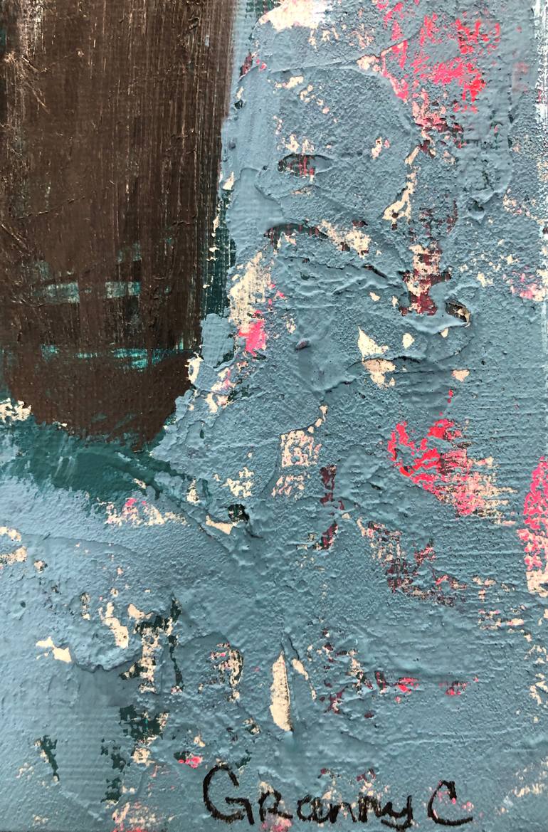 Original Abstract Fashion Painting by Granny C Abstracts