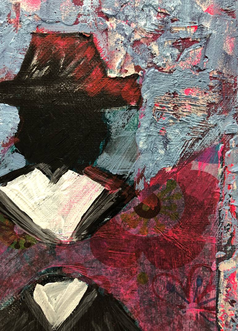 Original Abstract Fashion Painting by Granny C Abstracts