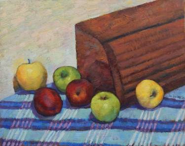 Still life with apples thumb