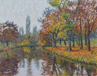Original Impressionism Landscape Paintings by Marko Vujisikj