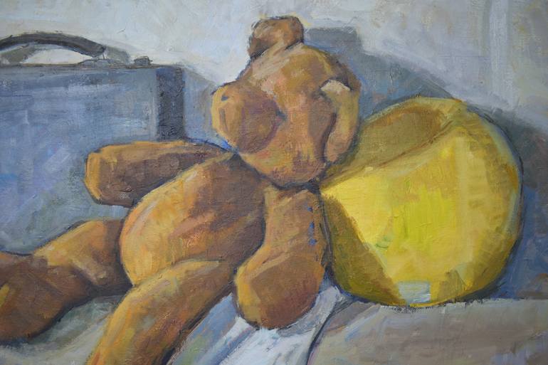 Original Impressionism Still Life Painting by Marko Vujisikj