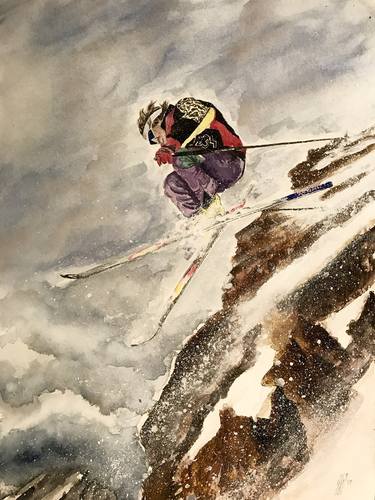 Print of Fine Art Sport Paintings by Jamie Daniel Williams