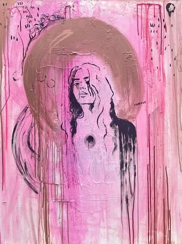 Original Abstract Women Painting by T Breeze