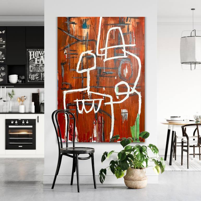 Kurtz Painting by Martin Breeze Saatchi Art