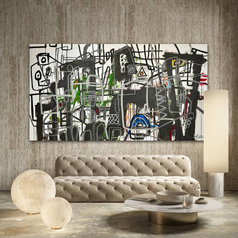 Original Contemporary Abstract Painting by Martin Breeze