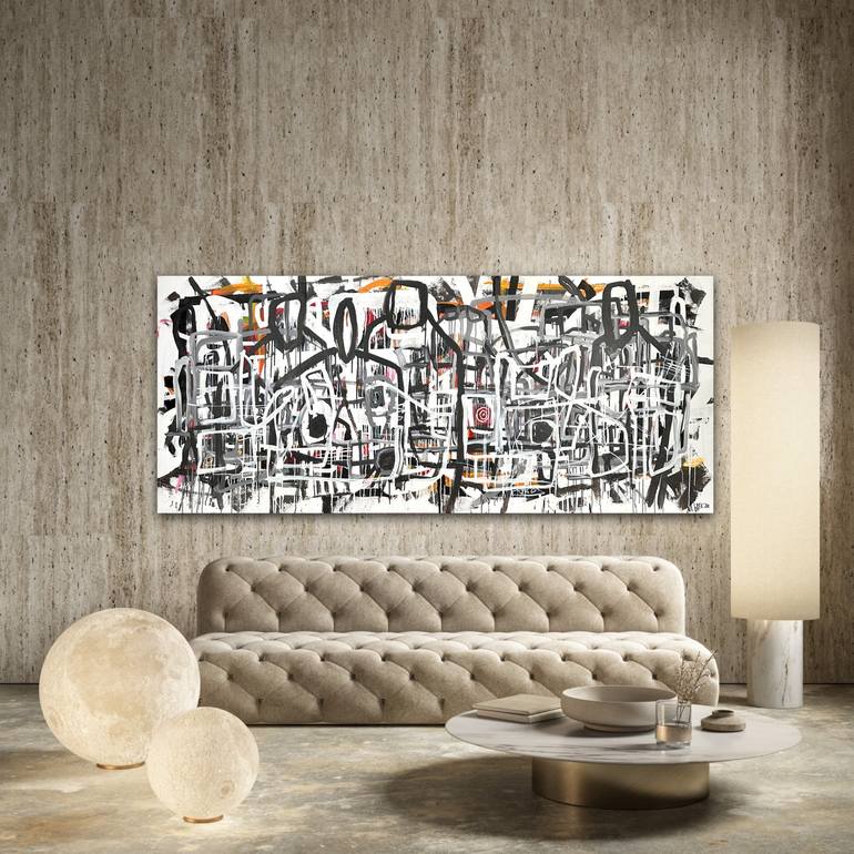 Original Contemporary Abstract Painting by Martin Breeze