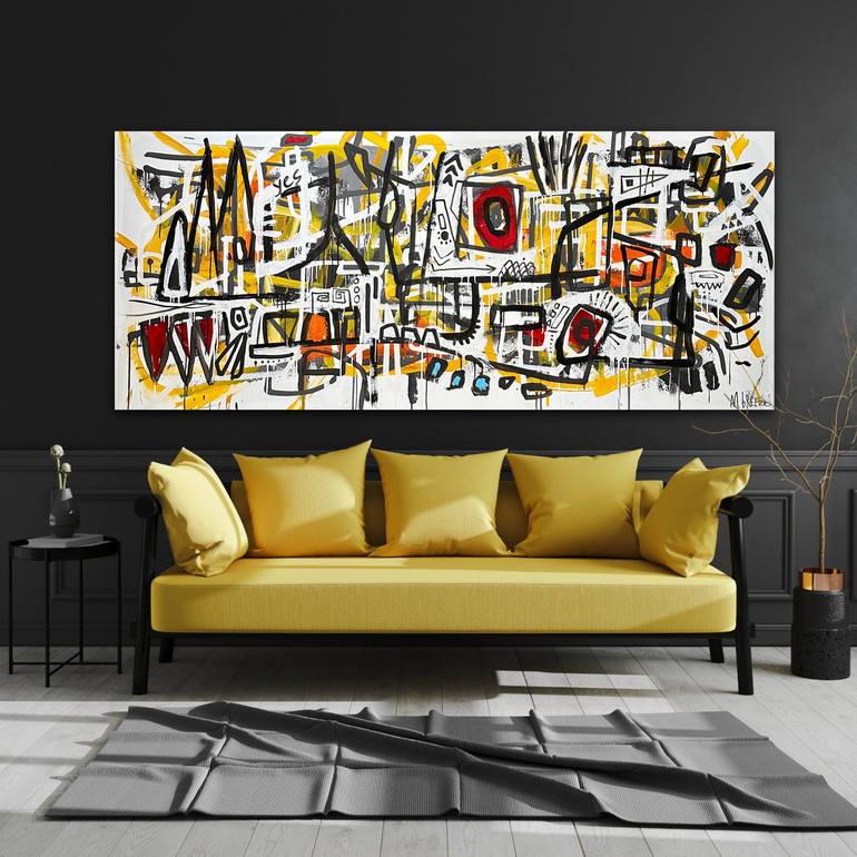 Original Contemporary Abstract Painting by Martin Breeze