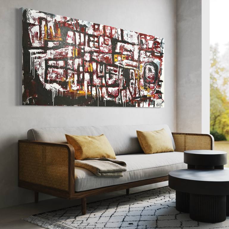 Original Contemporary Abstract Painting by Martin Breeze