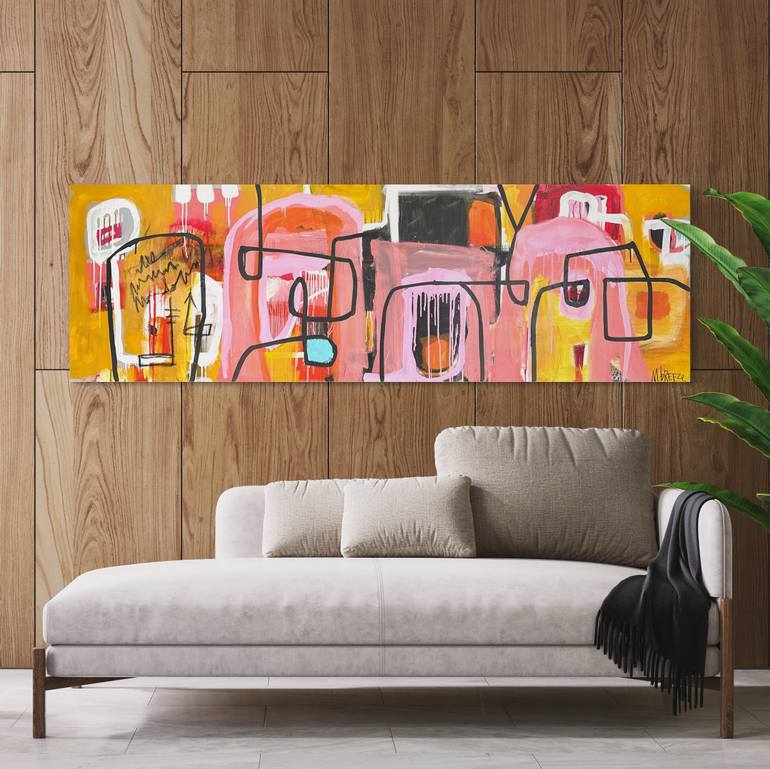 Original Contemporary Abstract Painting by Martin Breeze