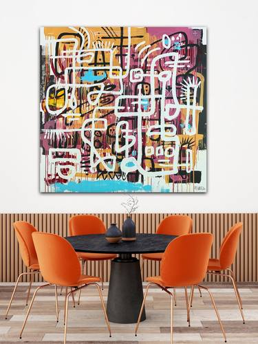 Original Abstract Paintings by Martin Breeze