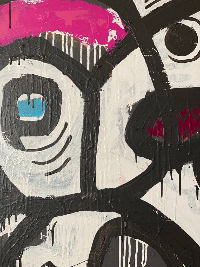 Original Impressionism Abstract Painting by Martin Breeze