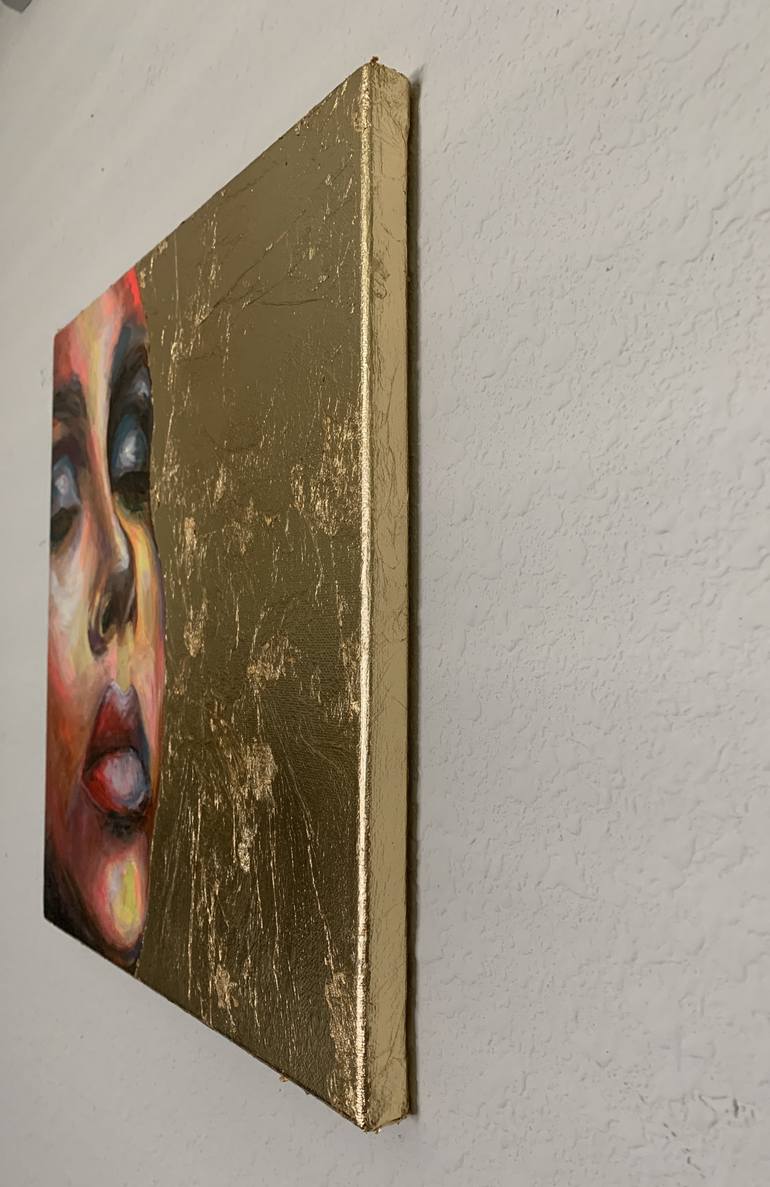 Original Abstract Expressionism People Painting by Michelle Green