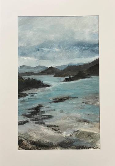Original Figurative Seascape Painting by Luisa Grifoni