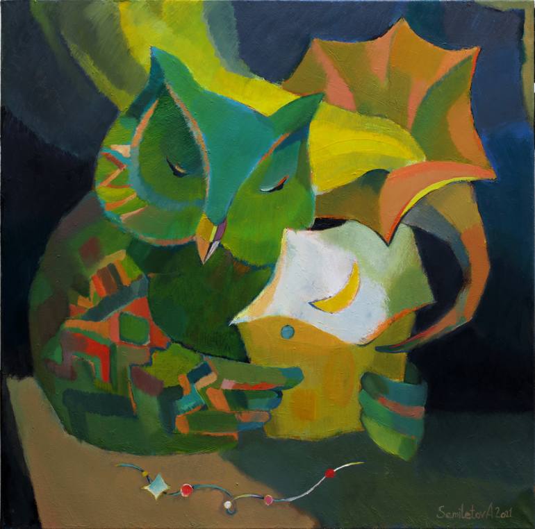 Music box Painting by Anna Semiletava Saatchi Art