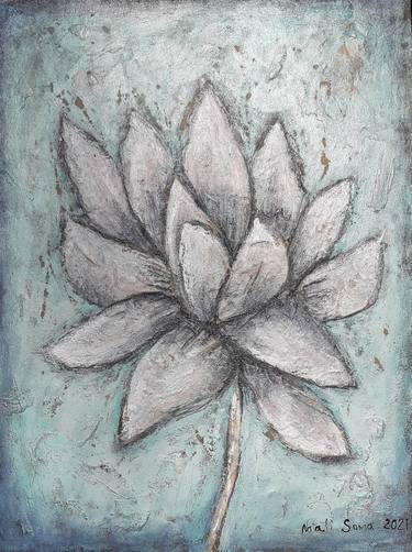 Original Fine Art Floral Painting by Natali Soma