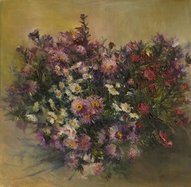 Original Impressionism Floral Paintings by Oleksandr Sochnev