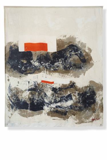 Original Conceptual Abstract Printmaking by Janine Saul