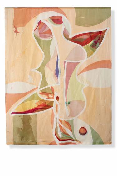 Original Abstract Nature Printmaking by Janine Saul