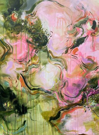 Original Abstract Expressionism Abstract Paintings by Jessica Slack