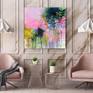 Contemporary painting by abstract artist Jessica Slack in-situ