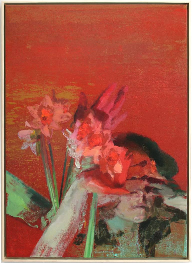 Original Surrealism Floral Painting by Vadym Lipskykh