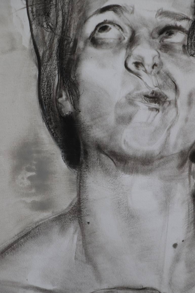 Original Realism Portrait Drawing by Vadym Lipskykh
