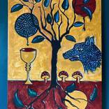 Blue Moon's Goblet and the Wolf by Gonzalo Benard