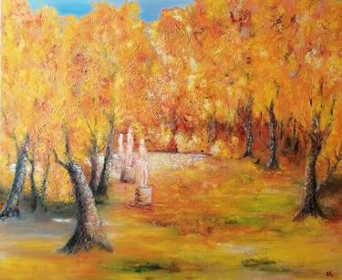 Original Fine Art Landscape Paintings by Olga Krivcun