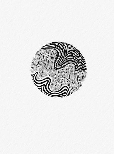 Original Minimalism Abstract Drawings by Ashdon Slone