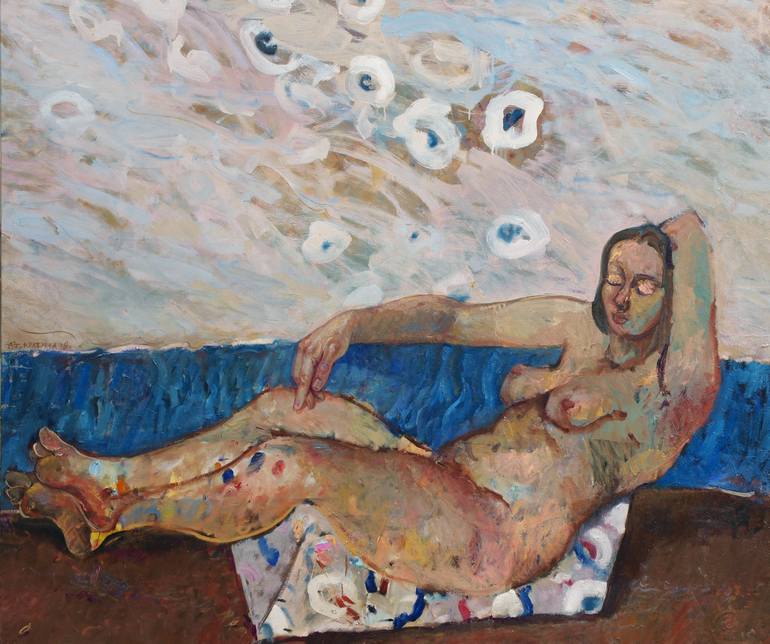 Print of Figurative People Paintings by Anton Antonov