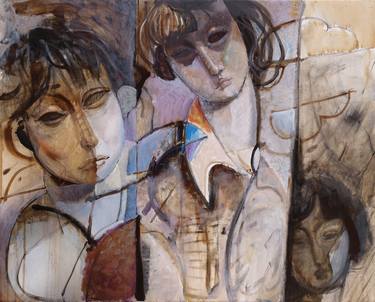 Print of Figurative People Paintings by Anton Antonov