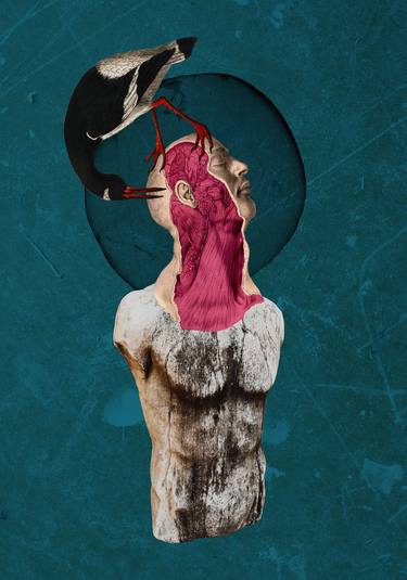 Print of Conceptual Men Collage by Sasha Kitaeva