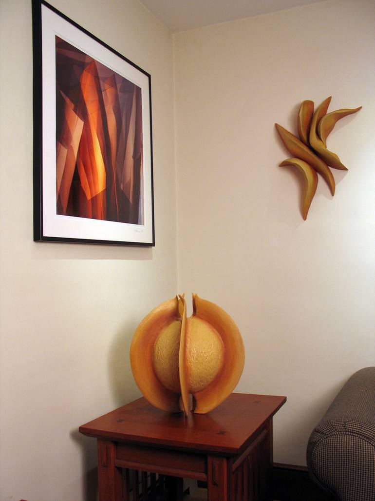 Original Abstract Nature Sculpture by Elaine Lorenz