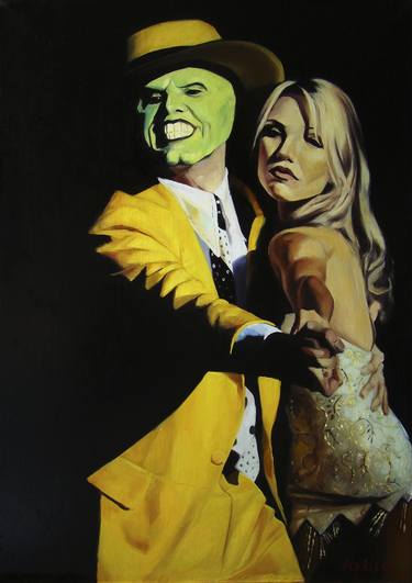 Original Pop Art Cinema Paintings by Julia Lihina