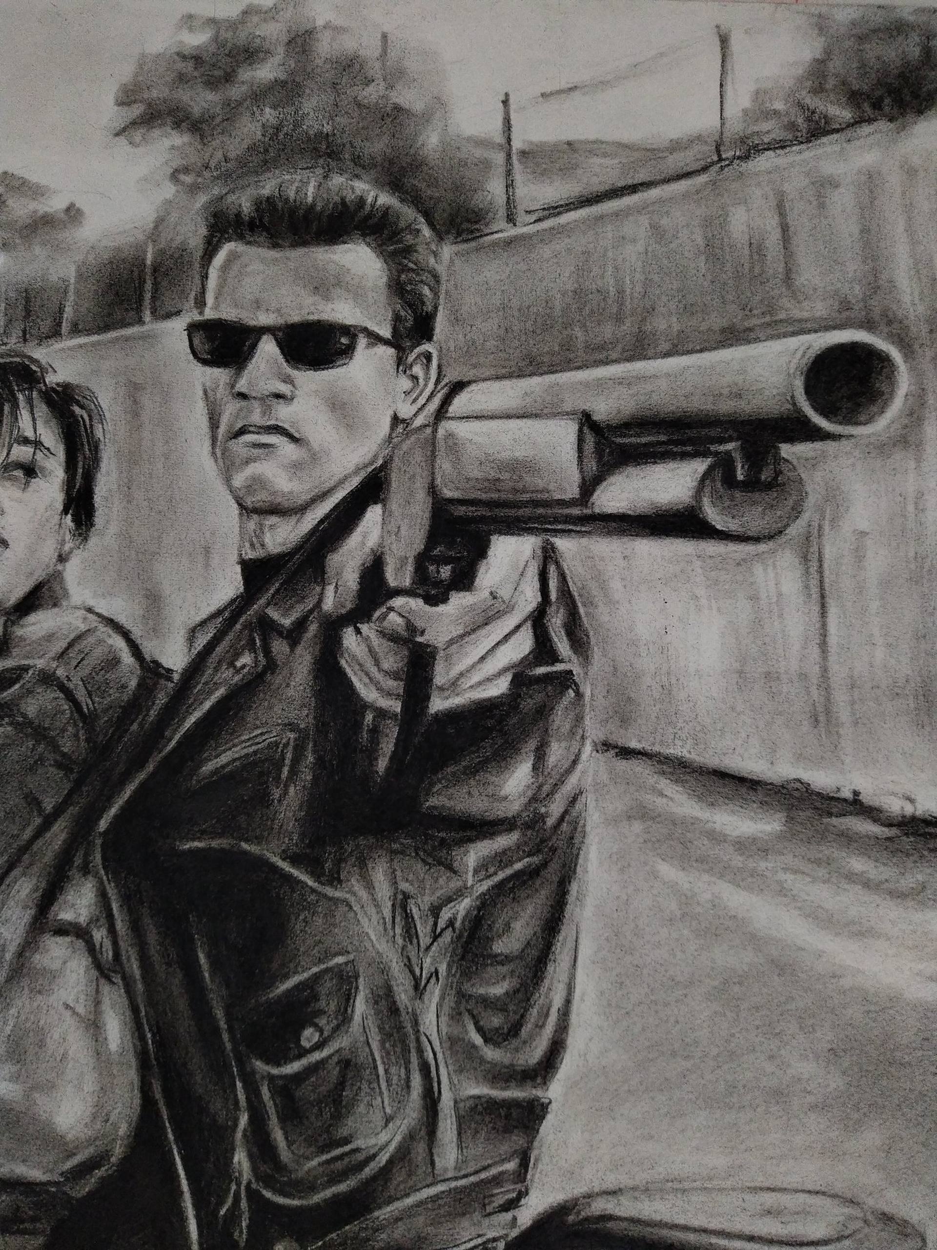 Terminator 2 Drawings