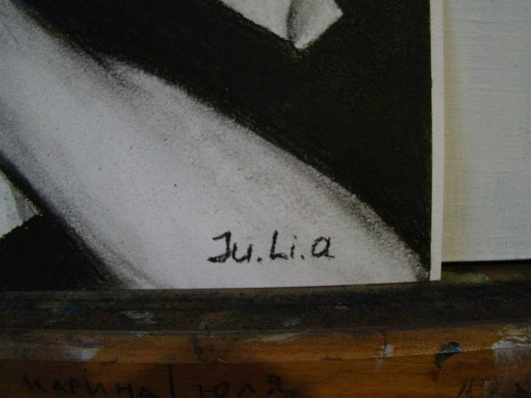 Original Figurative Cinema Drawing by Julia Lihina