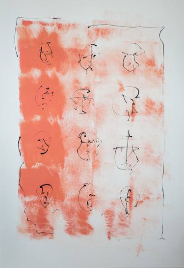 Original Abstract Painting by Malvina Stankute