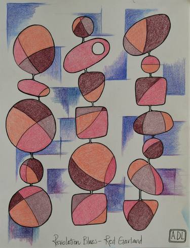 Original Modern Abstract Drawings by Artful Dodger London
