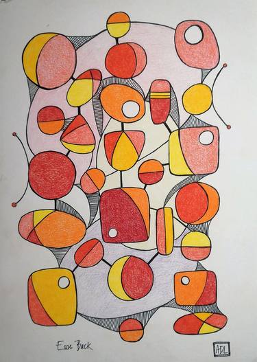 Original Abstract Drawings by Artful Dodger London