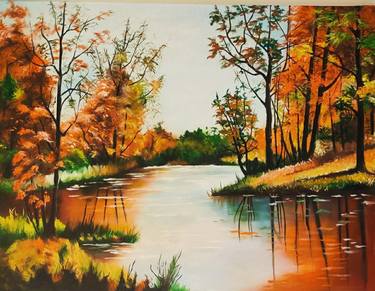 Original Landscape Paintings by Geetu Thakur
