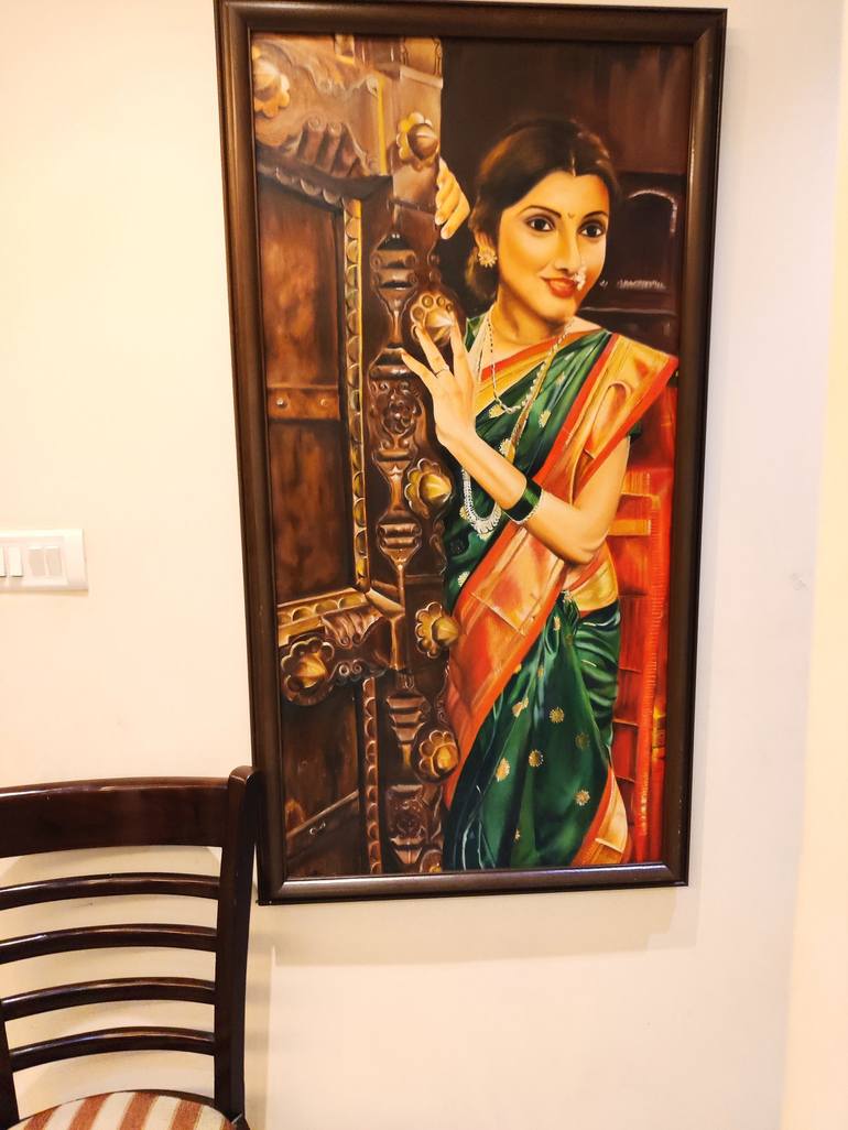 Original Women Painting by Geetu Thakur