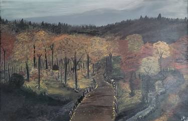 Original Landscape Painting by Kirstie Singleton