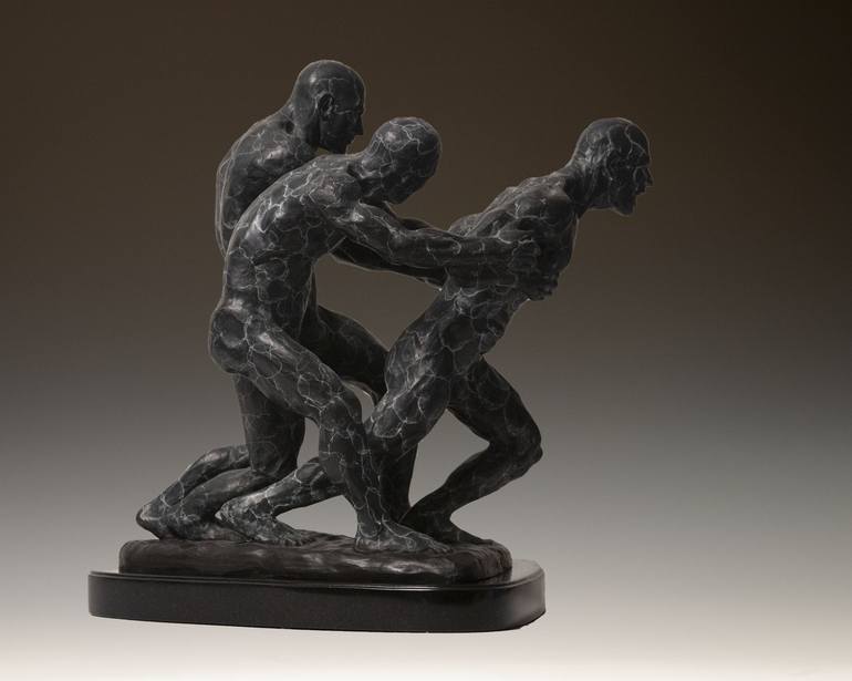 Original Figurative People Sculpture by Gregory Reade