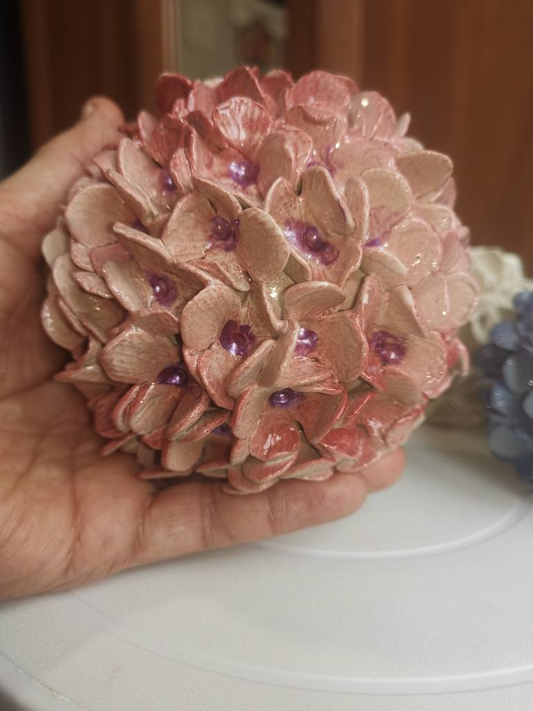 Original Expressionism Floral Sculpture by Oleksandr Yeroshenko