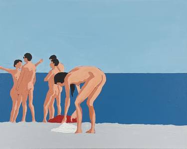 Print of Figurative Nude Paintings by Tom Richardson