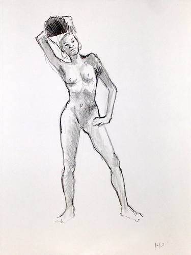 Original Nude Drawings by Tom Richardson