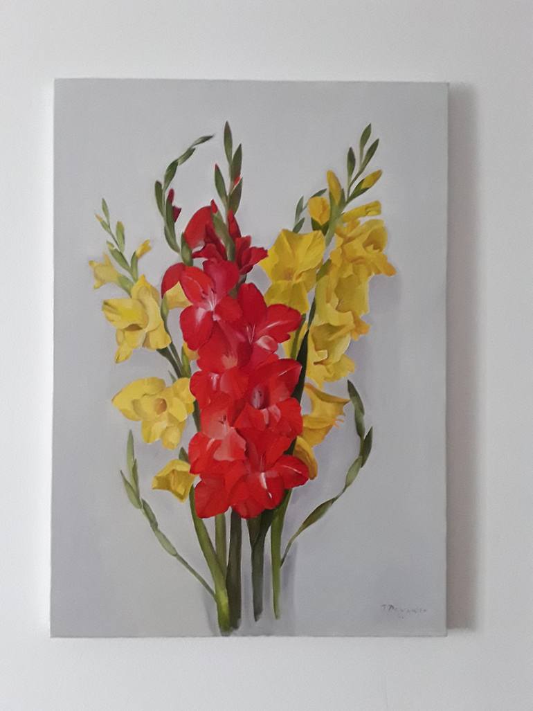 Original Other Floral Painting by Tetyana Dolganova