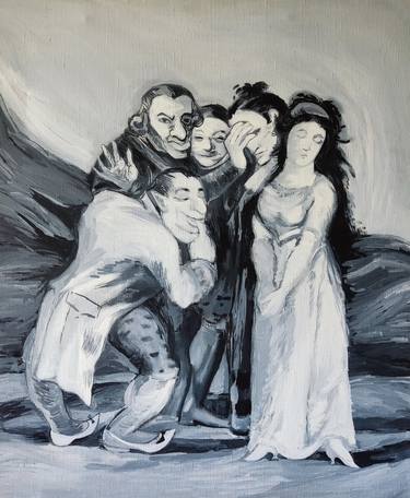 Original People Paintings by Mariam Davitashvili