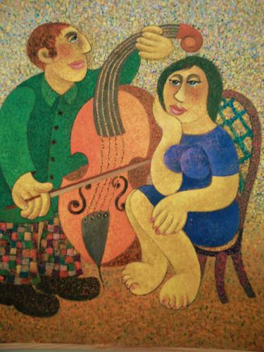 Print of Music Paintings by Boris Peisakov