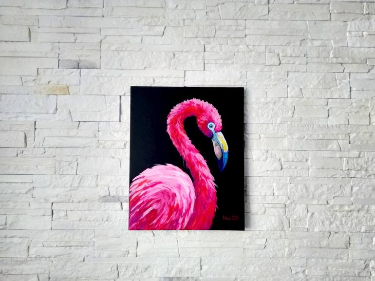 Original Modern Animal Painting by Olga Moiseeva